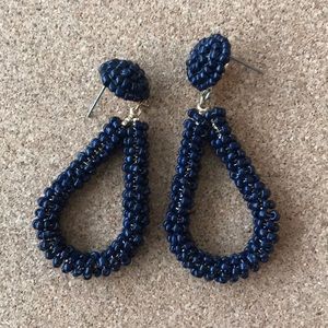 Navy Francesca’s Earrings